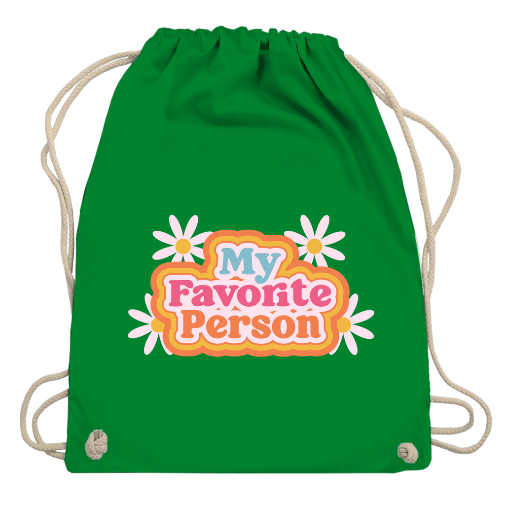 Turnbeutel "My favorite person"