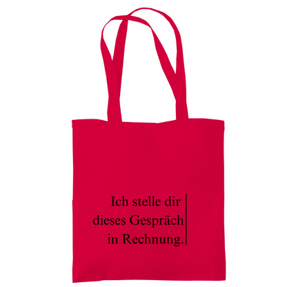 Tragetasche "Ich stell dir" - Grafikmagie