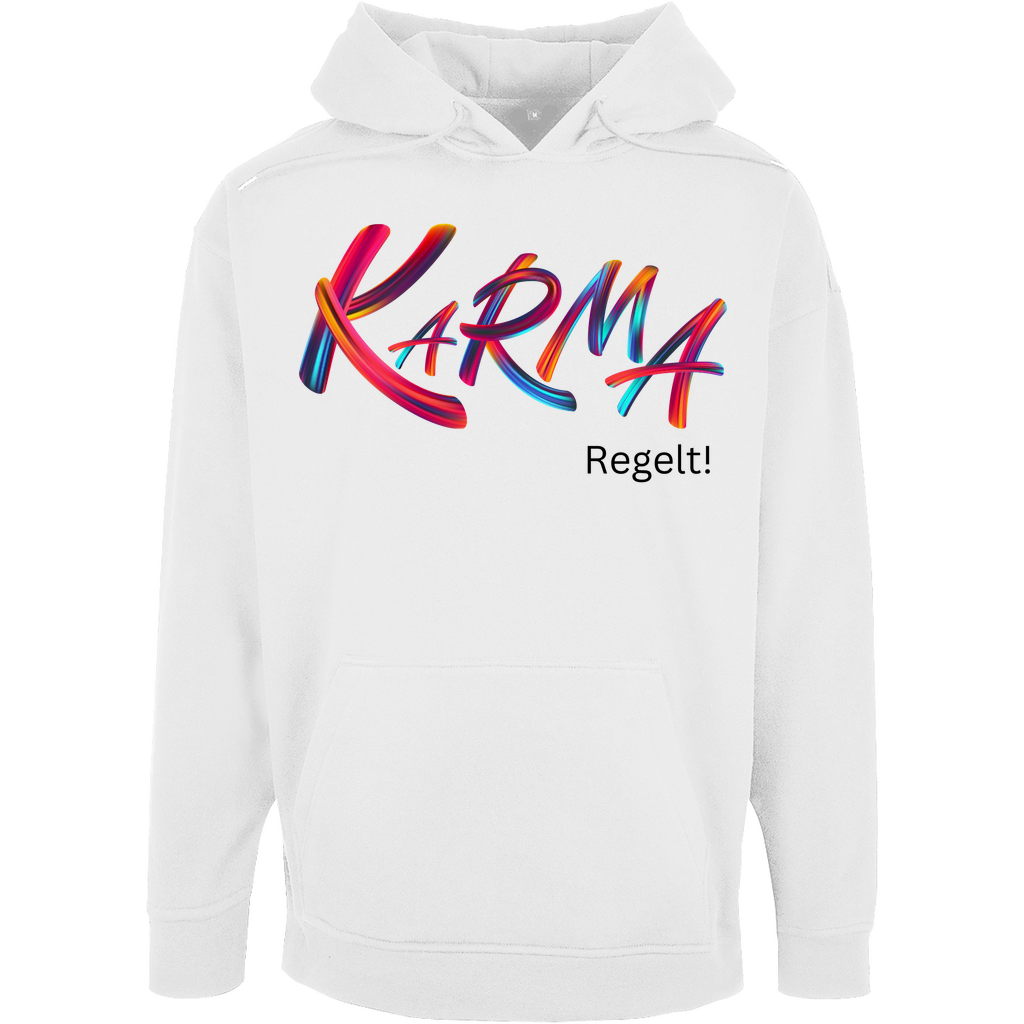 Unisex Oversize Hoodie "Karma Regelt"