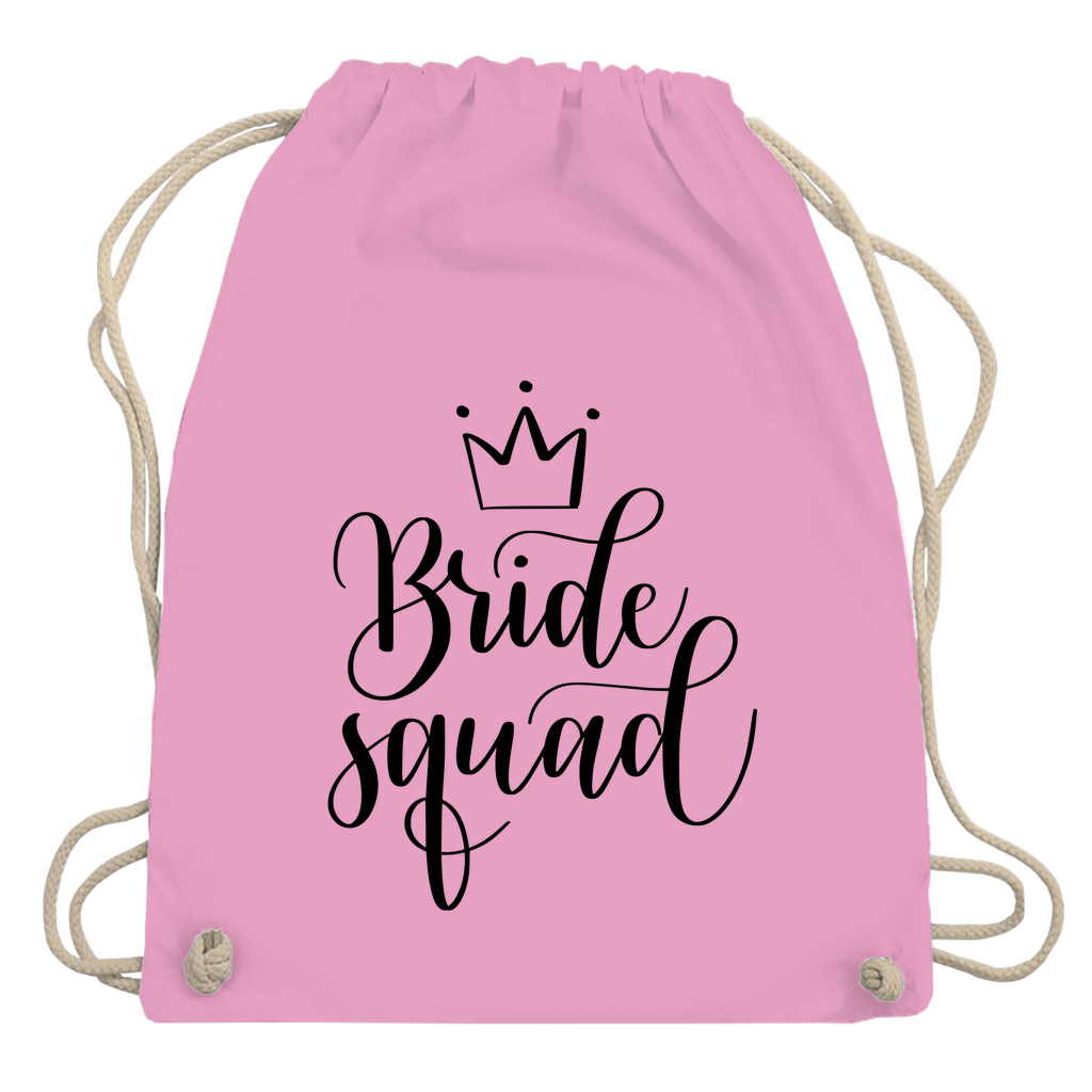 Turnbeutel "Bride squad"