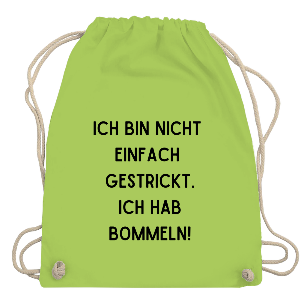 Turnbeutel "Ich bin nicht einfach"