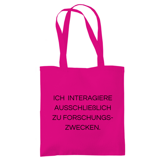 Tragetasche "Ich interagiere" - Grafikmagie