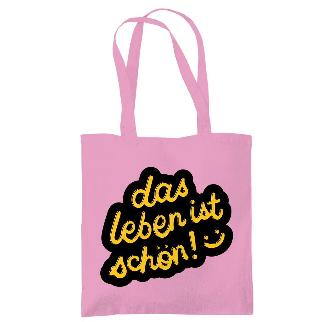Tragetasche "das Leben ist schön" - Grafikmagie