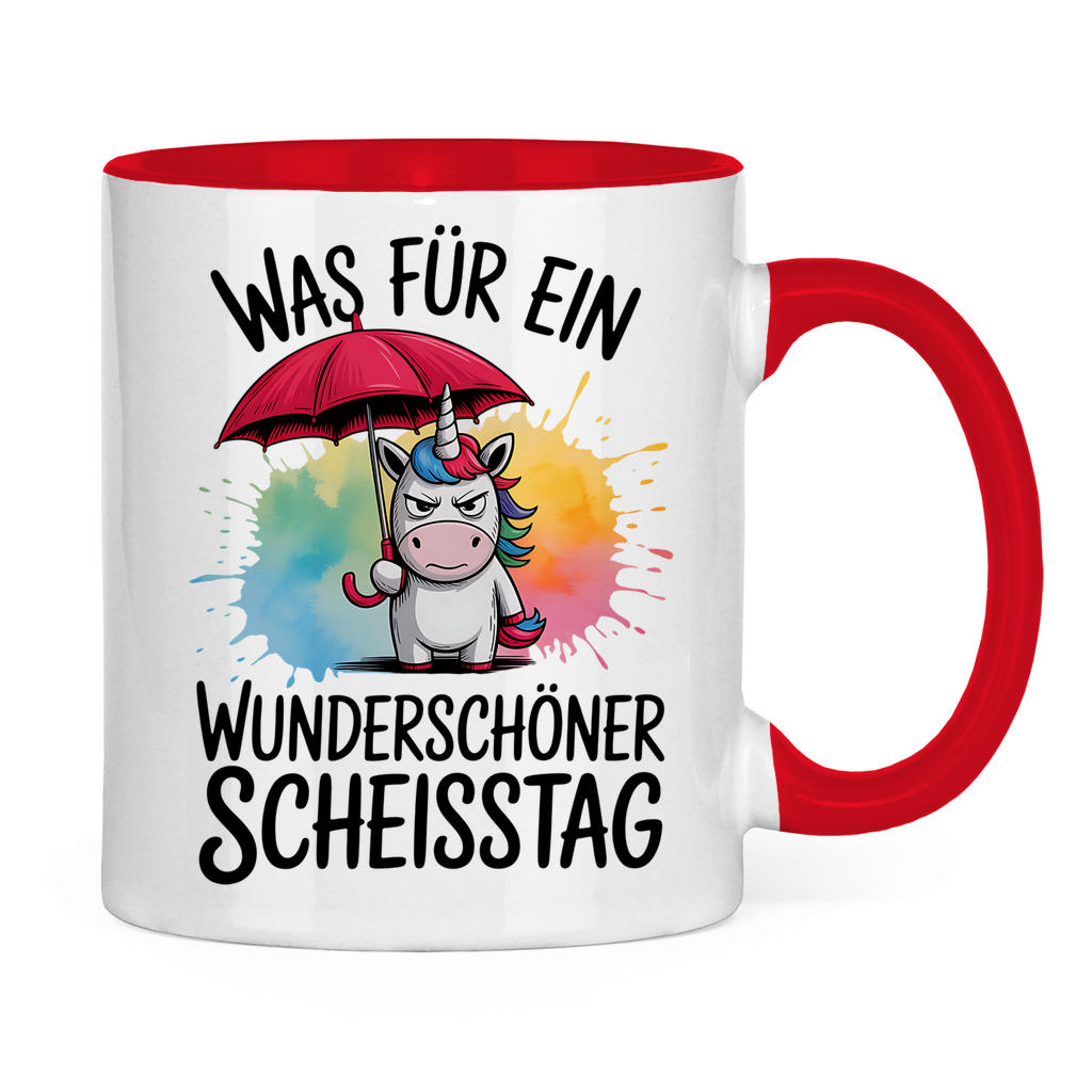 Tasse zweifarbig 