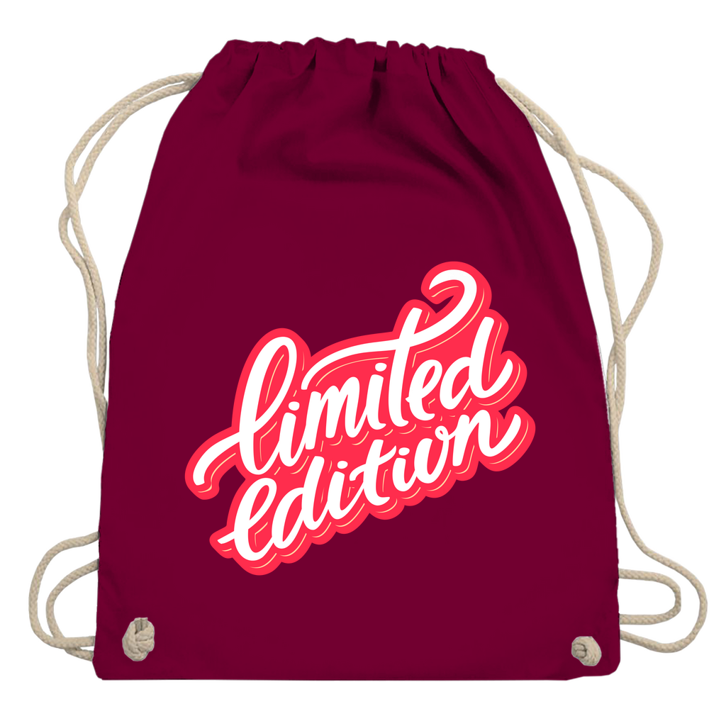 Turnbeutel "limited edition"