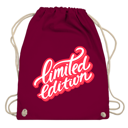 Turnbeutel "limited edition"