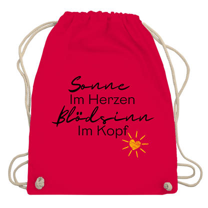 Turnbeutel "Sonne im Herzen"