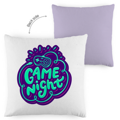 Kopfkissen zweifarbig "Game Night" - Grafikmagie