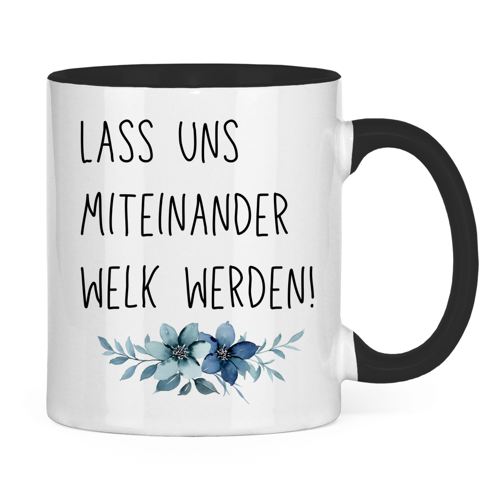 Tasse zweifarbig 