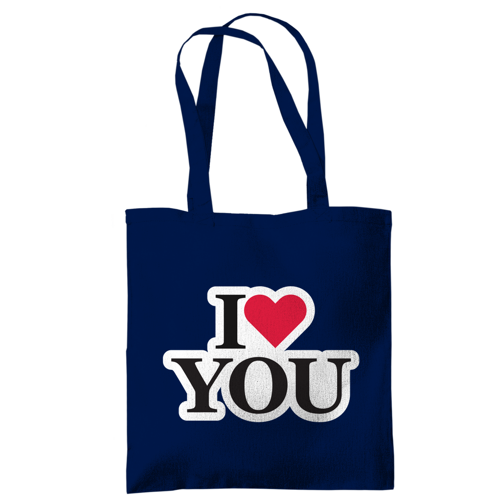 Tragetasche "I love you" - Grafikmagie