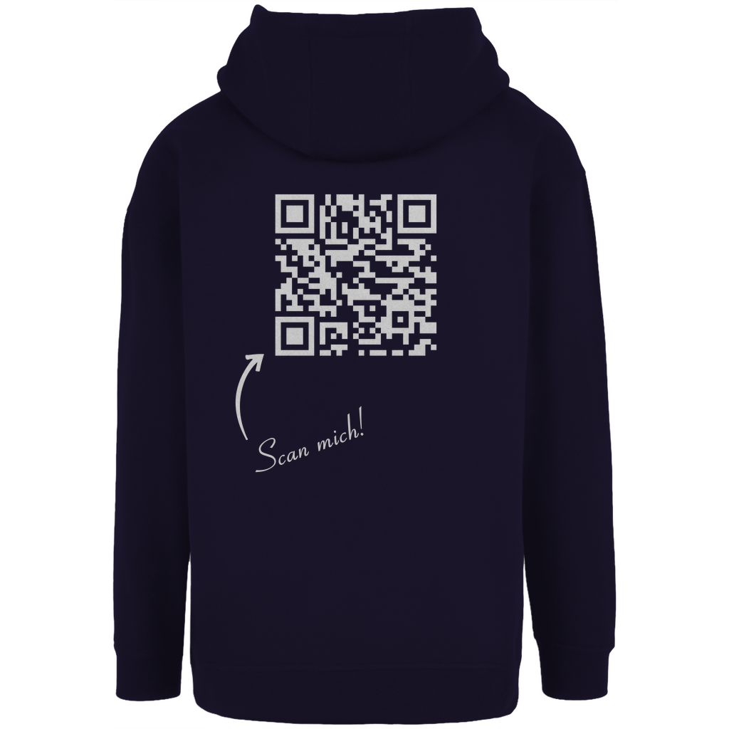 Unisex Oversize Hoodie QR Code Linkbaum