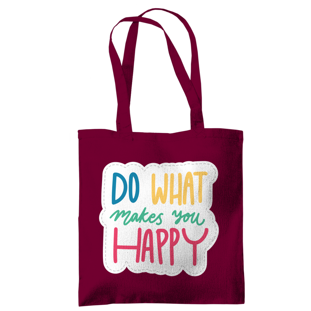 Tragetasche "Do what makes you Happy" - Grafikmagie