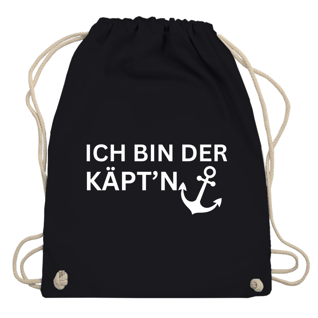 Turnbeutel "Ich bin der Käptn"
