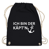 Turnbeutel "Ich bin der Käptn"