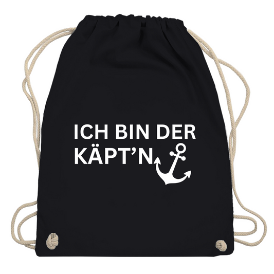 Turnbeutel "Ich bin der Käptn"