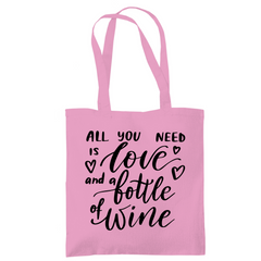 Tragetasche "All you need is love..." - Grafikmagie