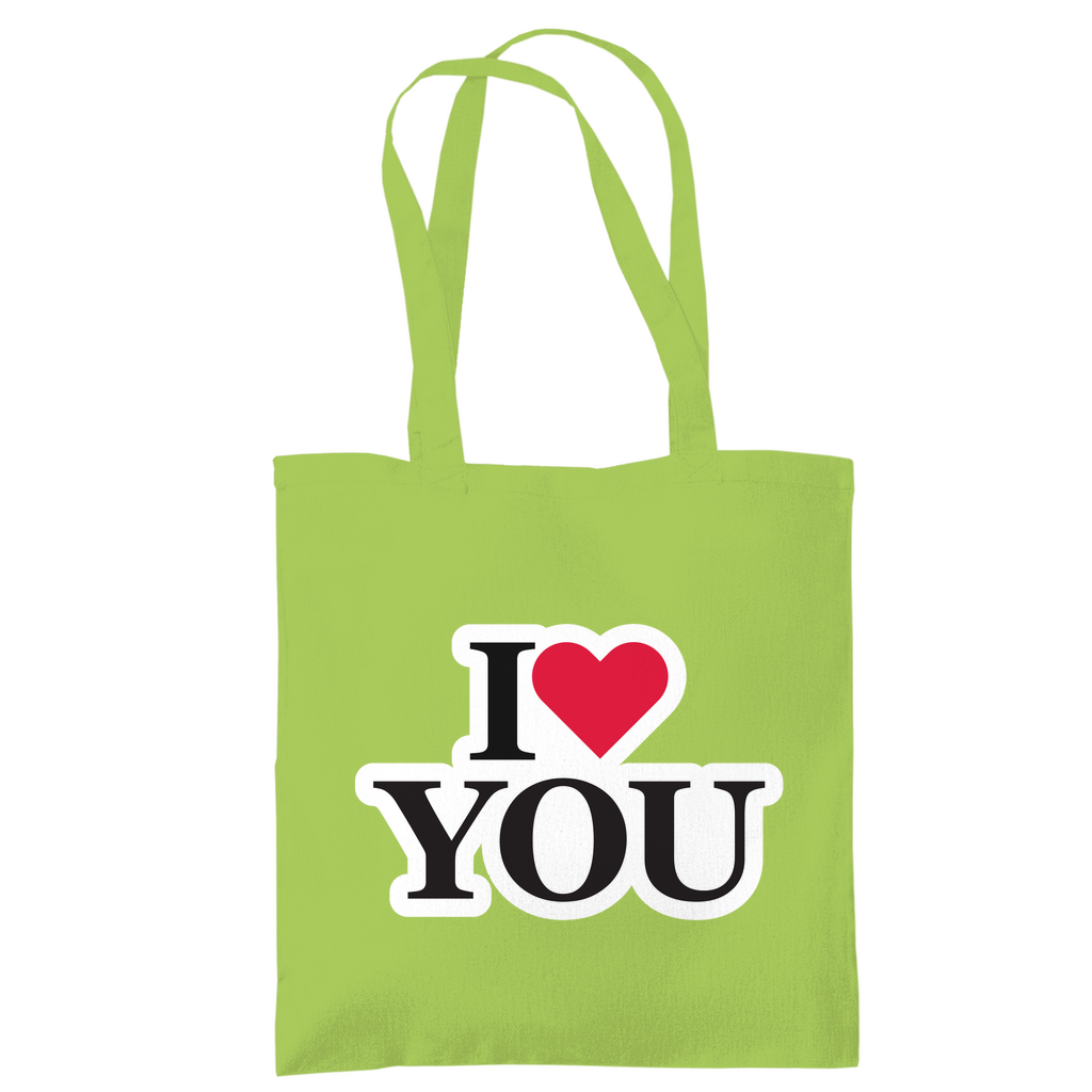 Tragetasche "I love you" - Grafikmagie