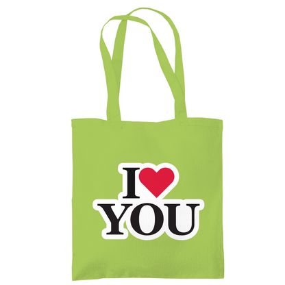 Tragetasche "I love you" - Grafikmagie