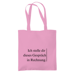 Tragetasche "Ich stell dir" - Grafikmagie