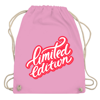 Turnbeutel "limited edition"