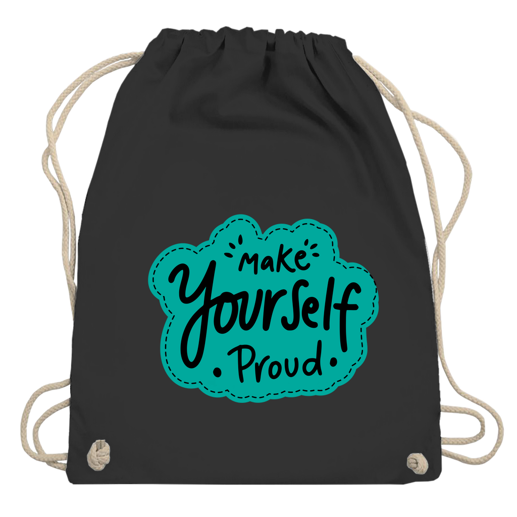Turnbeutel "Make youself proud"