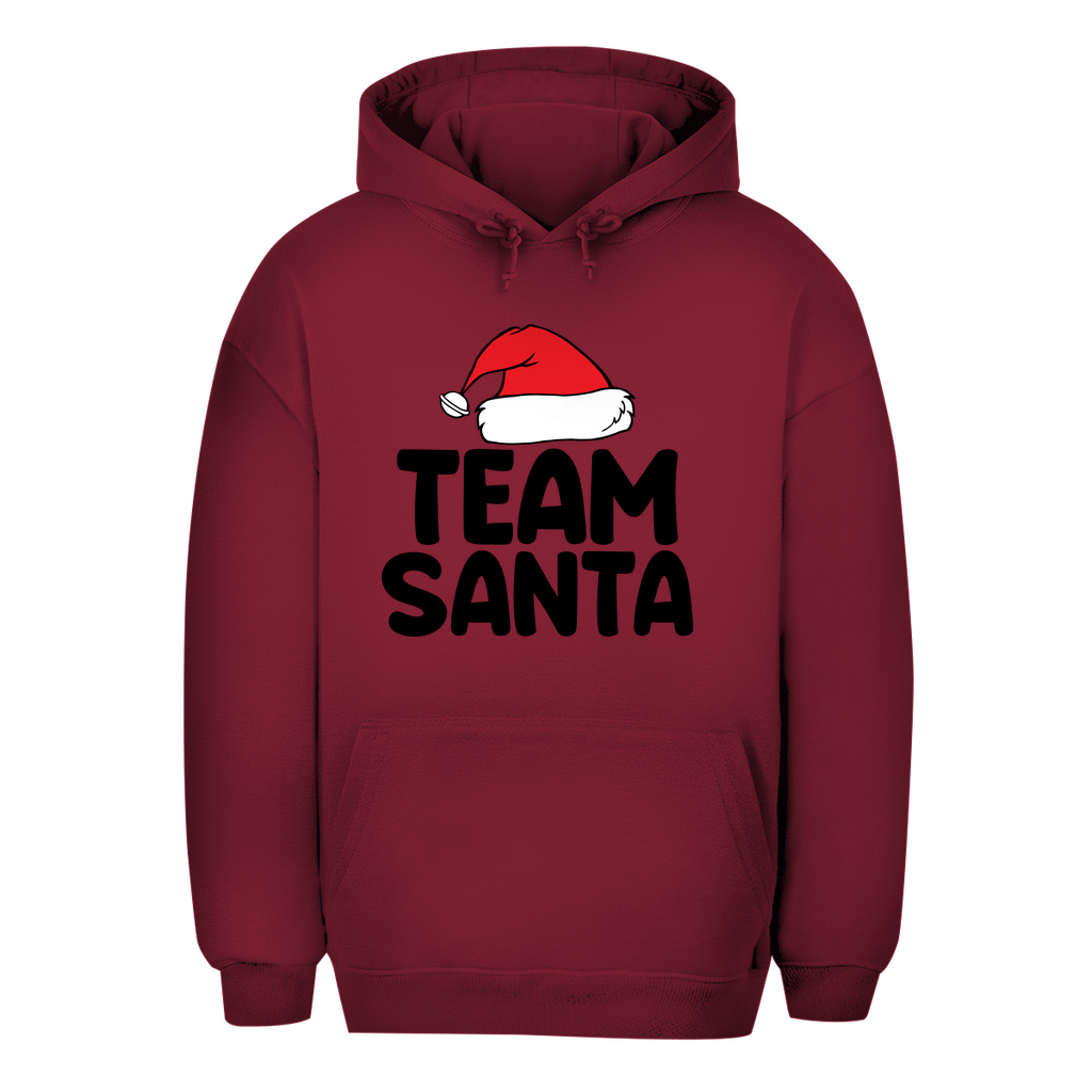 Unisex Oversize Hoodie "Team Santa"