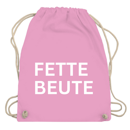 Turnbeutel "Fette Beute"