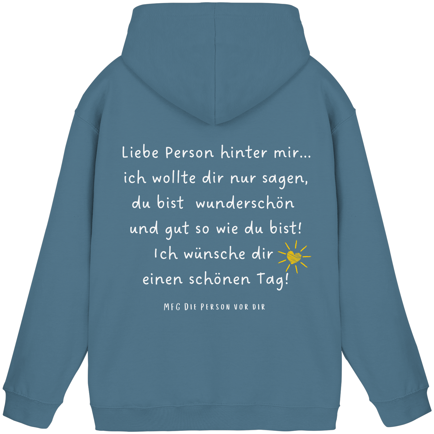 Liebe Person hinter mir... - Basic Hoodie