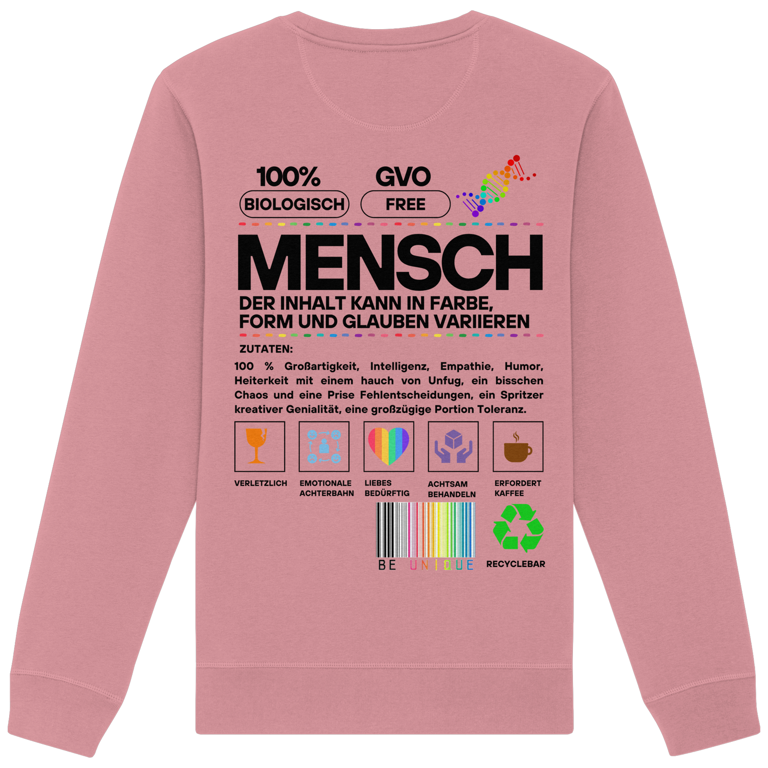 Mensch anleitung - Sweatshirt
