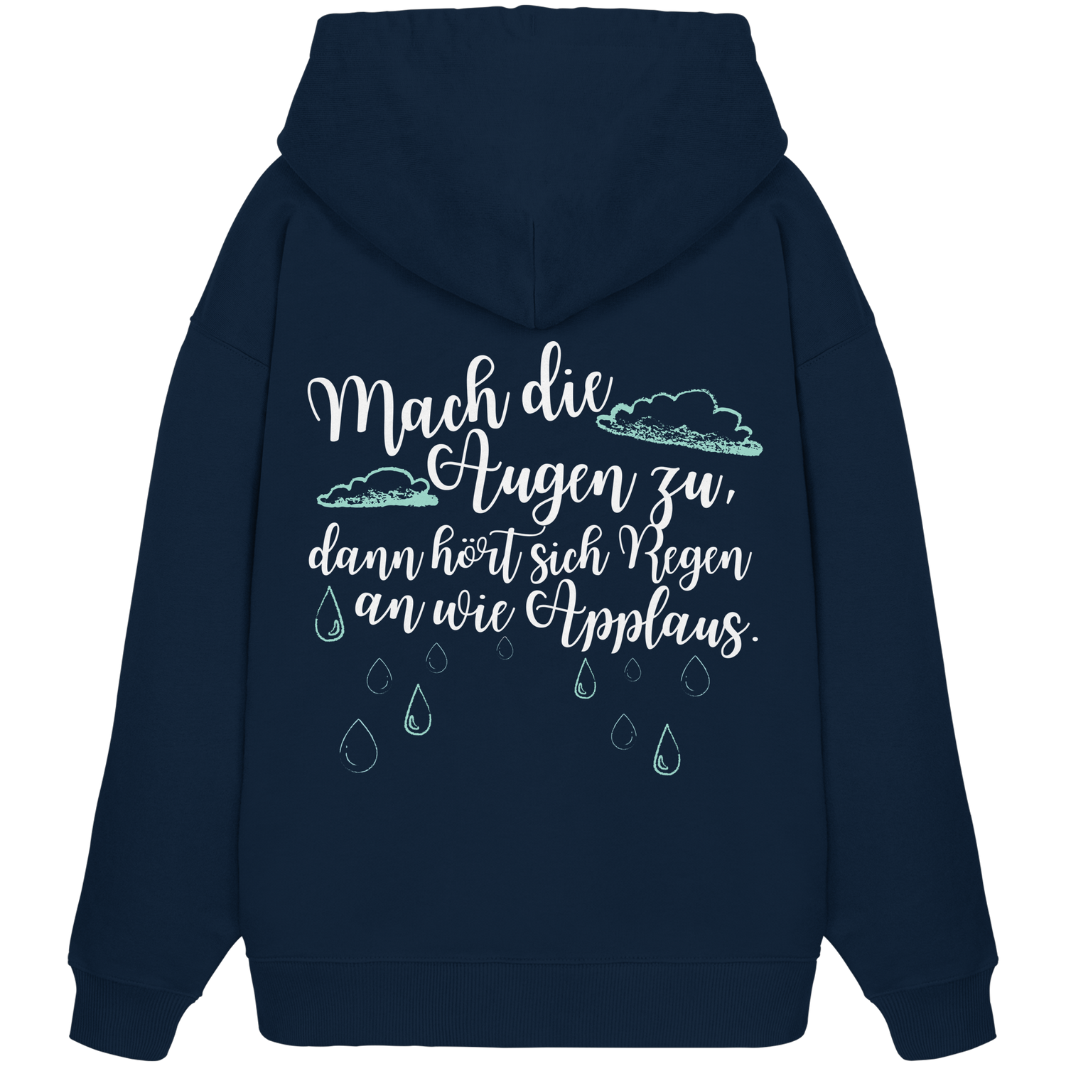 Mach die Augen zu... - Oversize Hoodie