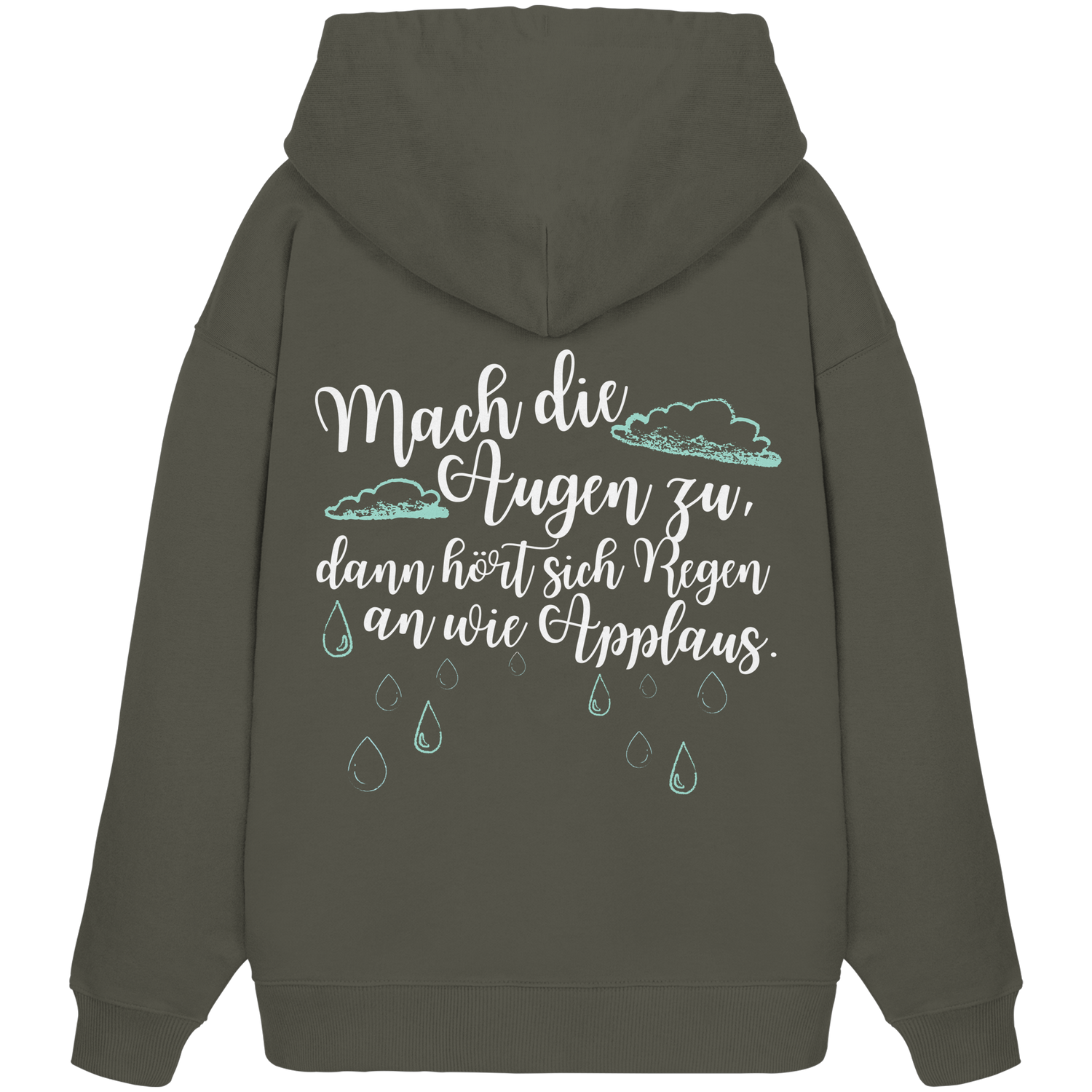 Mach die Augen zu... - Oversize Hoodie