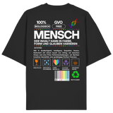 Mensch anleitung - Oversize Shirt