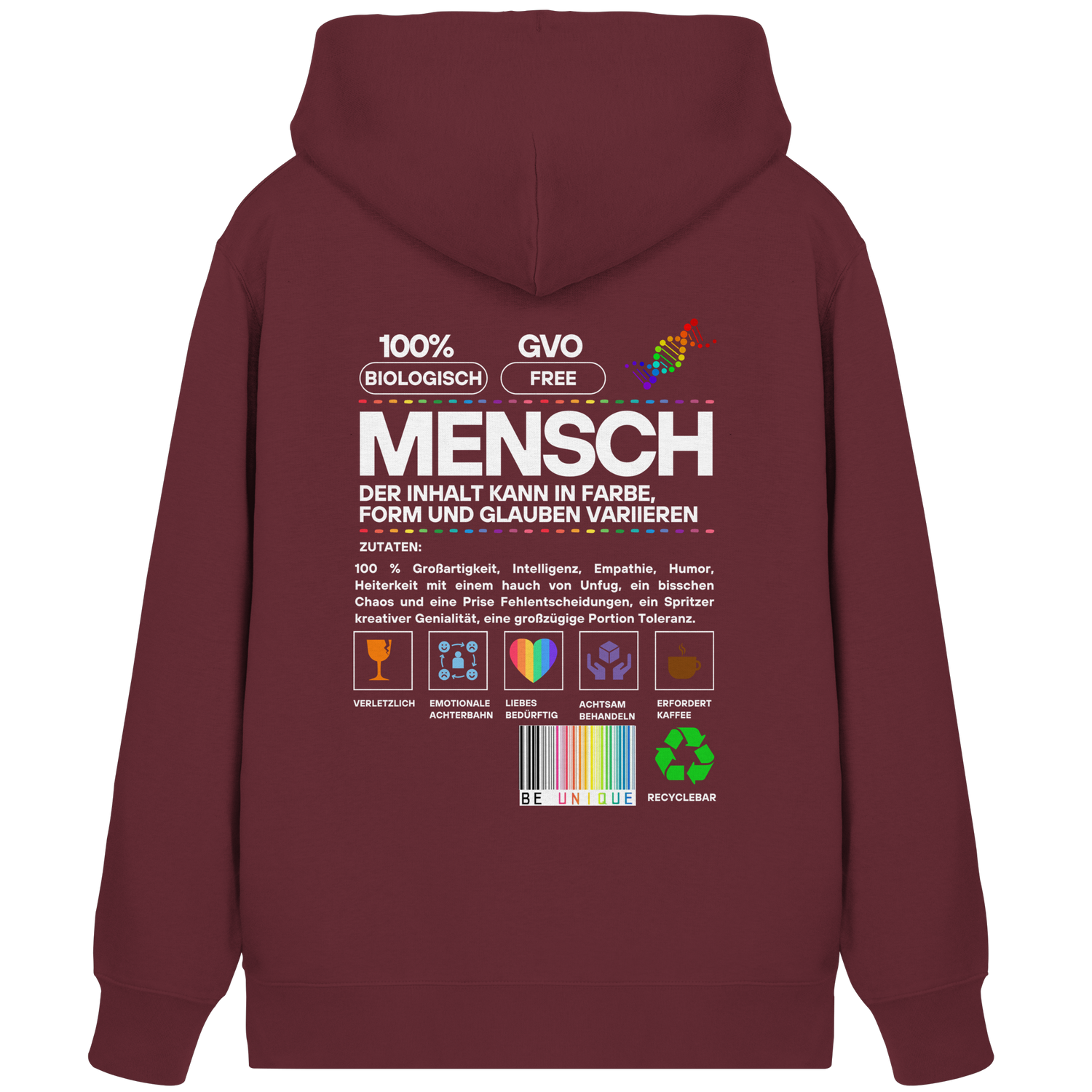 Mensch anleitung - Zipper