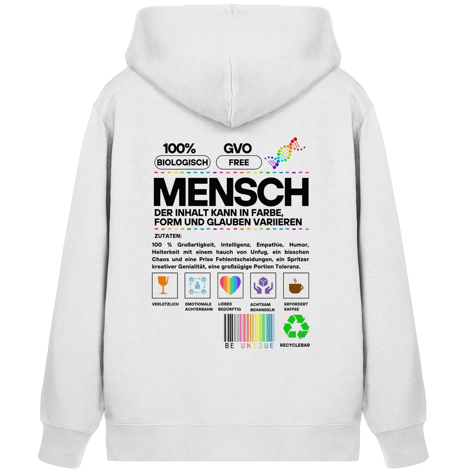 Mensch anleitung - Zipper