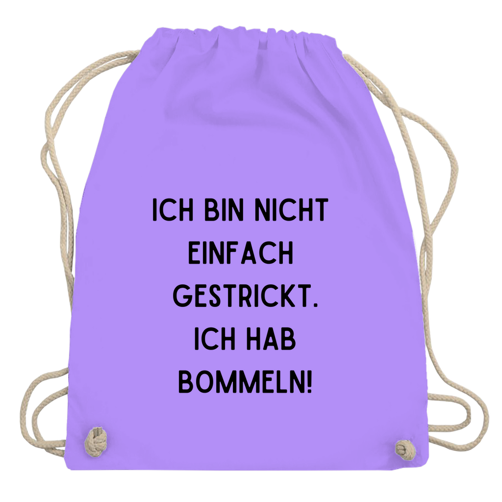Turnbeutel "Ich bin nicht einfach"