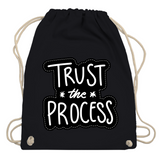 Turnbeutel "Trust the precess"