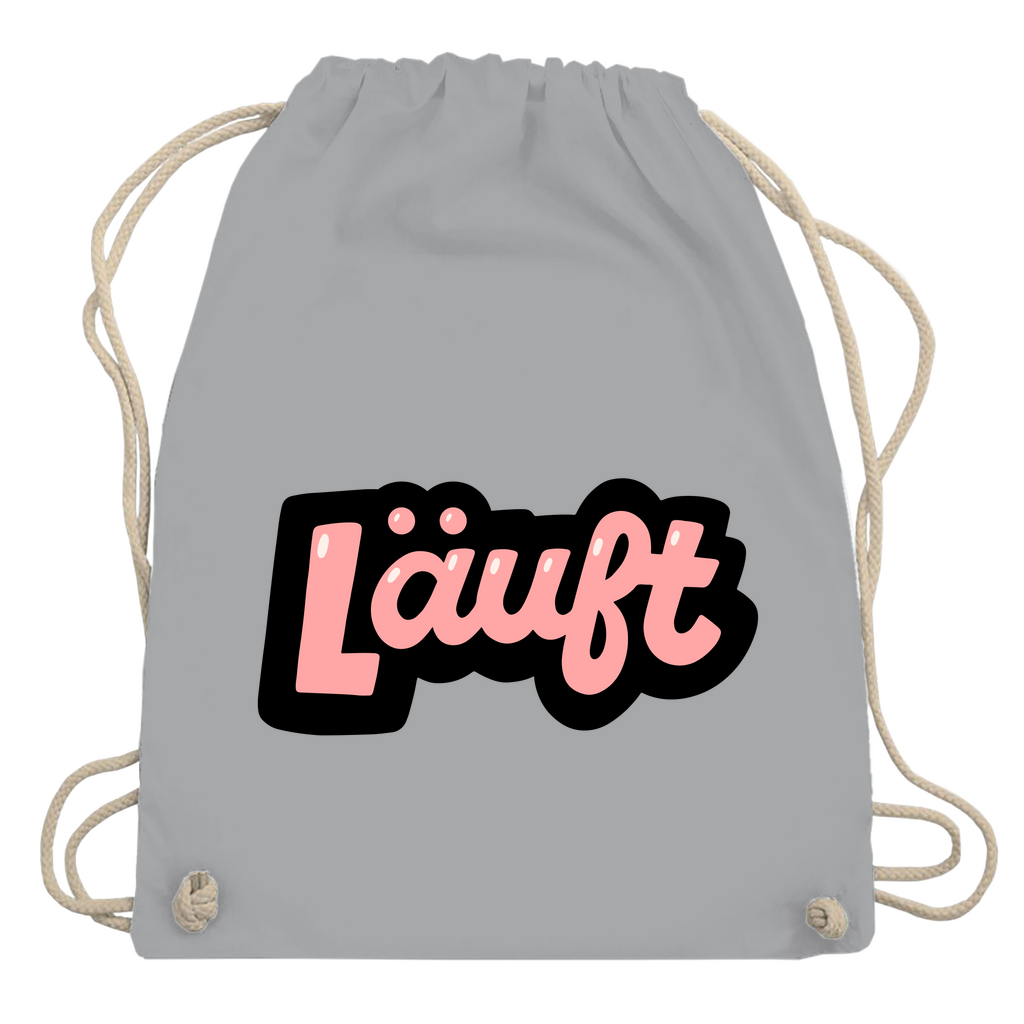 Turnbeutel "Läuft"