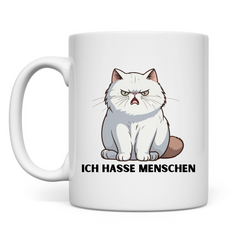 Tasse "Ich hasse Menschen" - Grafikmagie