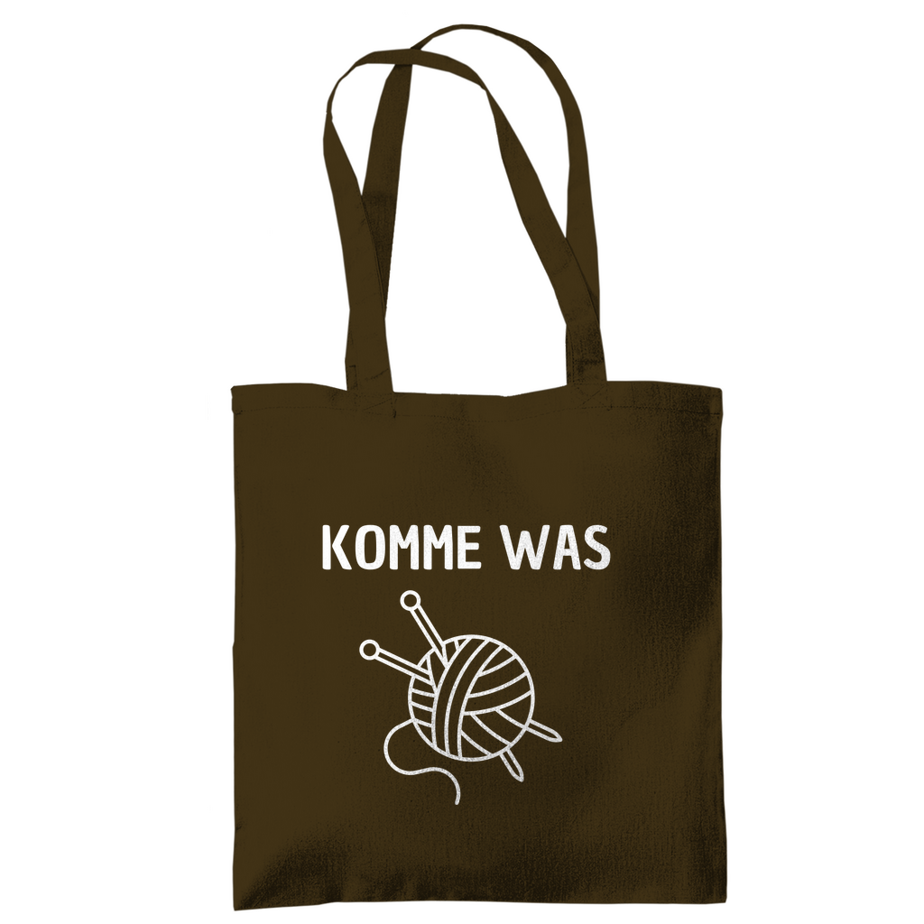 Tragetasche "Komme was Wolle" - Grafikmagie