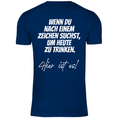Herren T-Shirt "Wenn du nach einem zeichen suchst..." - Grafikmagie