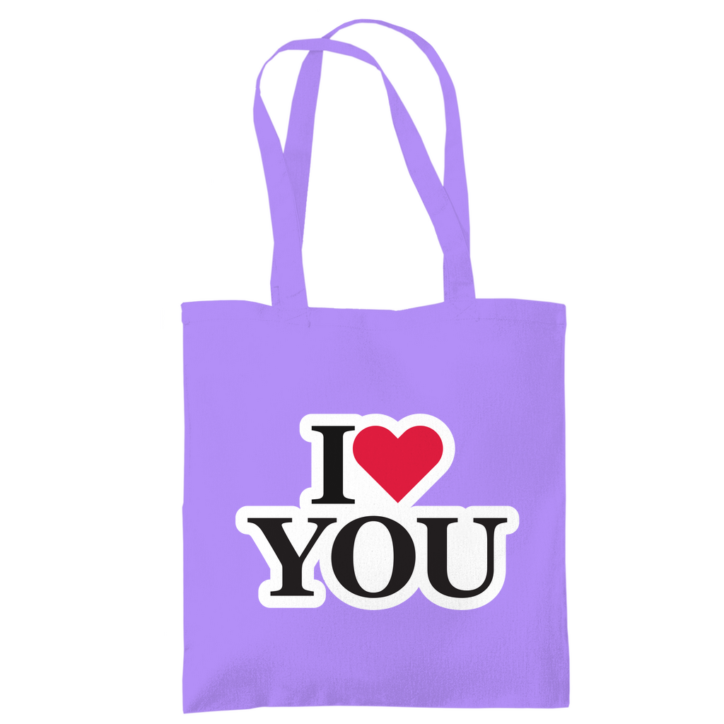 Tragetasche "I love you" - Grafikmagie