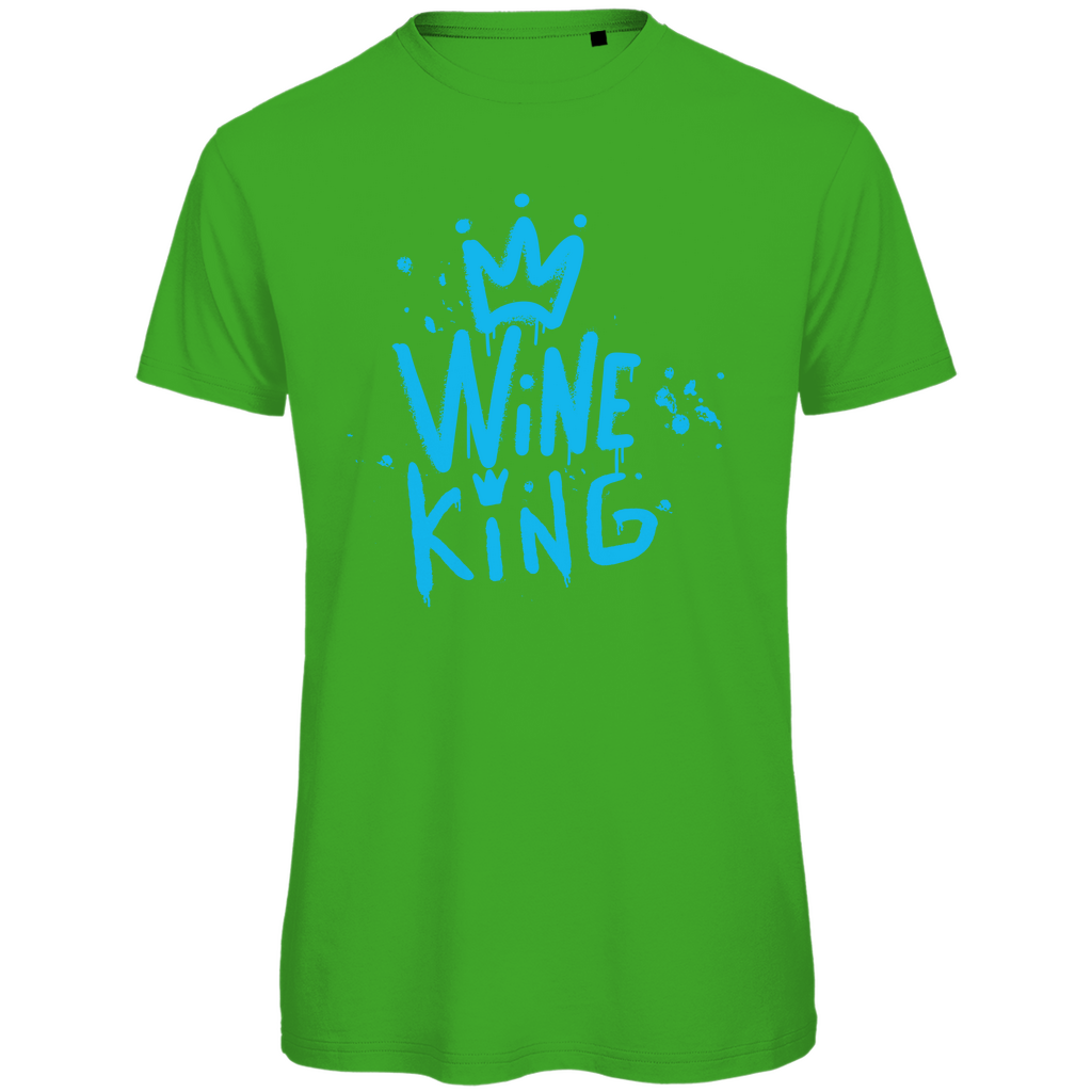 Herren T-Shirt "Wine King" - Grafikmagie