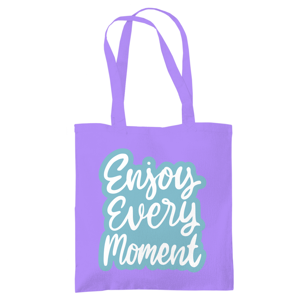 Tragetasche "Enjoy every Moment" - Grafikmagie