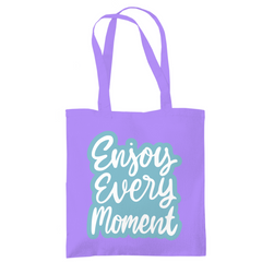 Tragetasche "Enjoy every Moment" - Grafikmagie