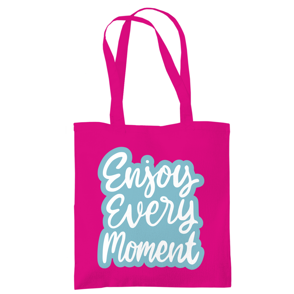 Tragetasche "Enjoy every Moment" - Grafikmagie