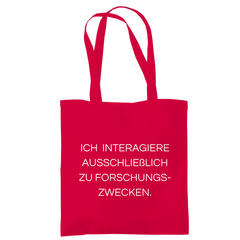 Tragetasche "Ich interagiere" - Grafikmagie