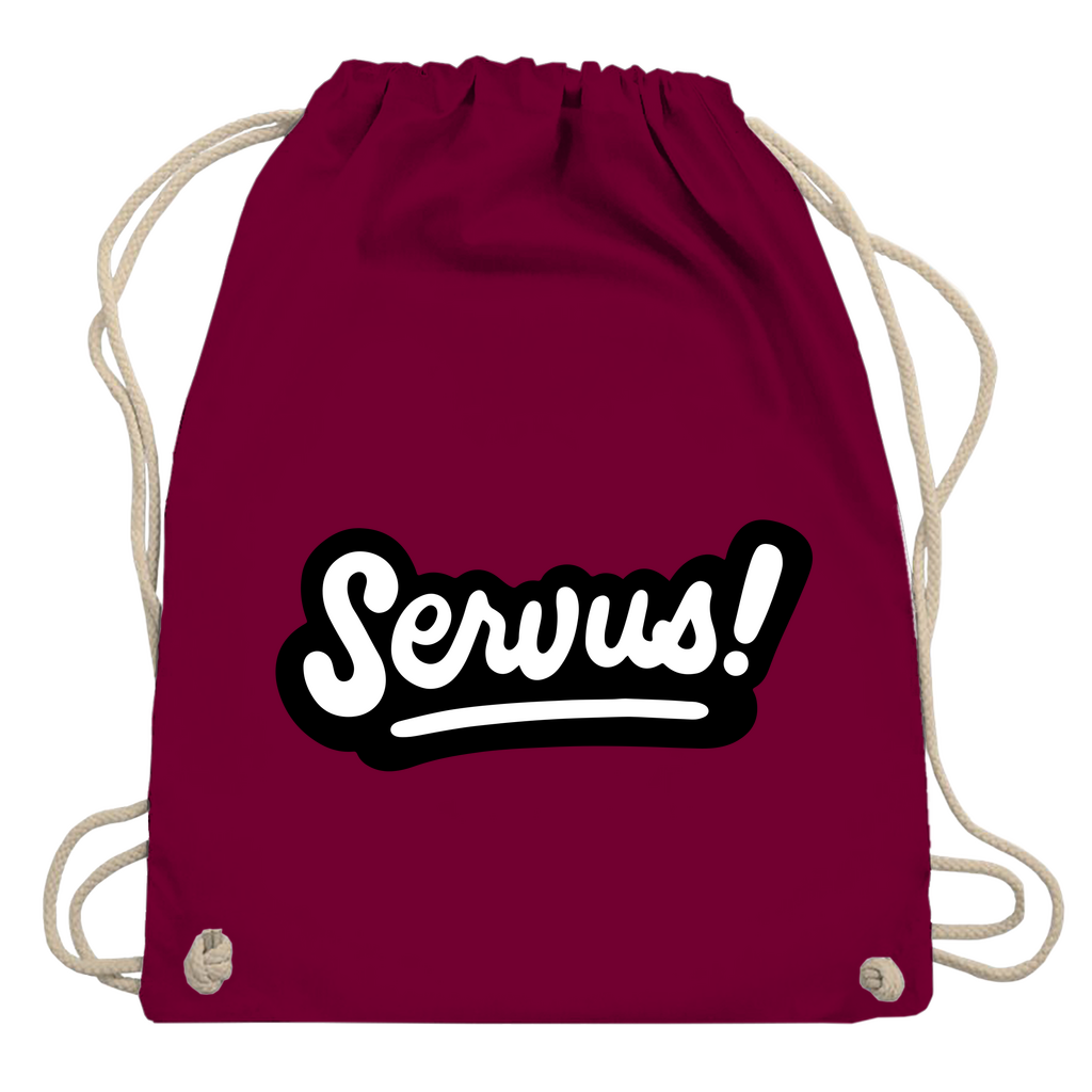 Turnbeutel "Servus"