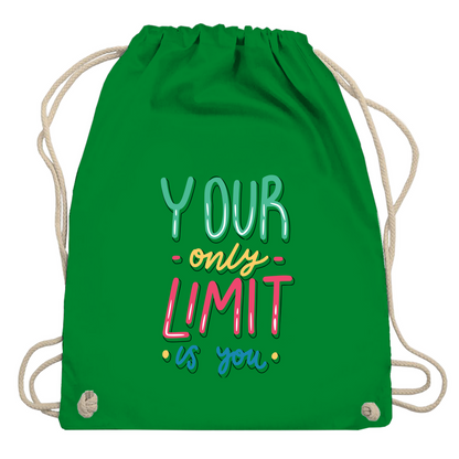 Turnbeutel "your only limit is you"