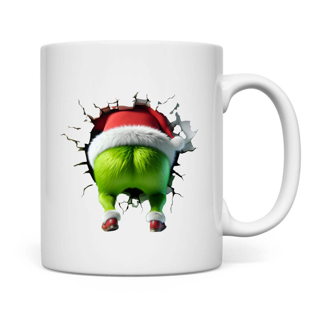 Tasse "Grinch Break Through"