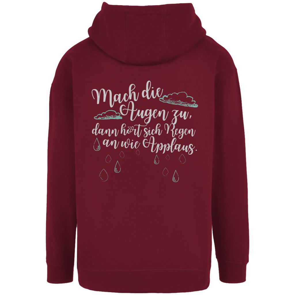 Unisex Oversize Hoodie "Mach die Augen zu..."